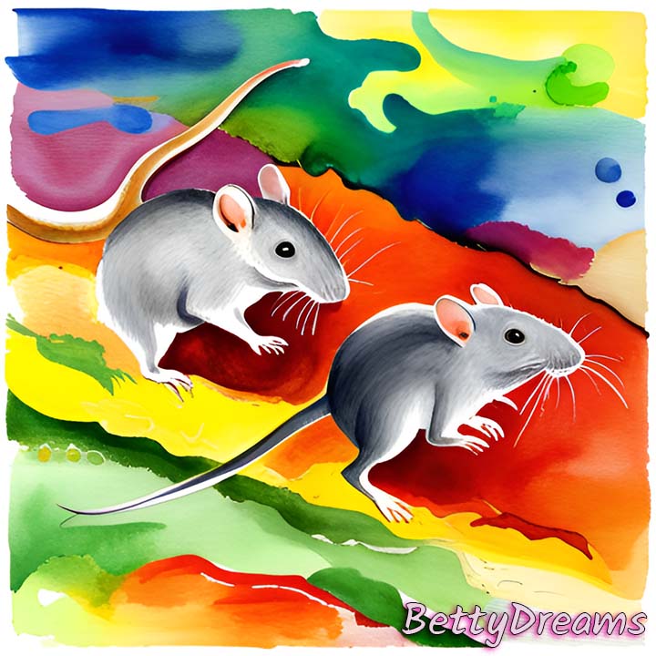 colorful rats