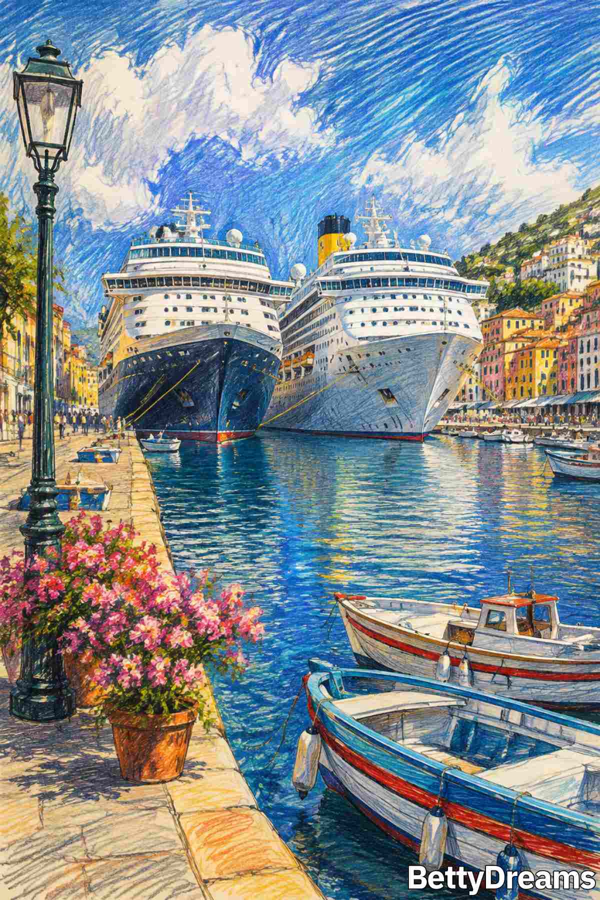 having a dream about a cruise ship