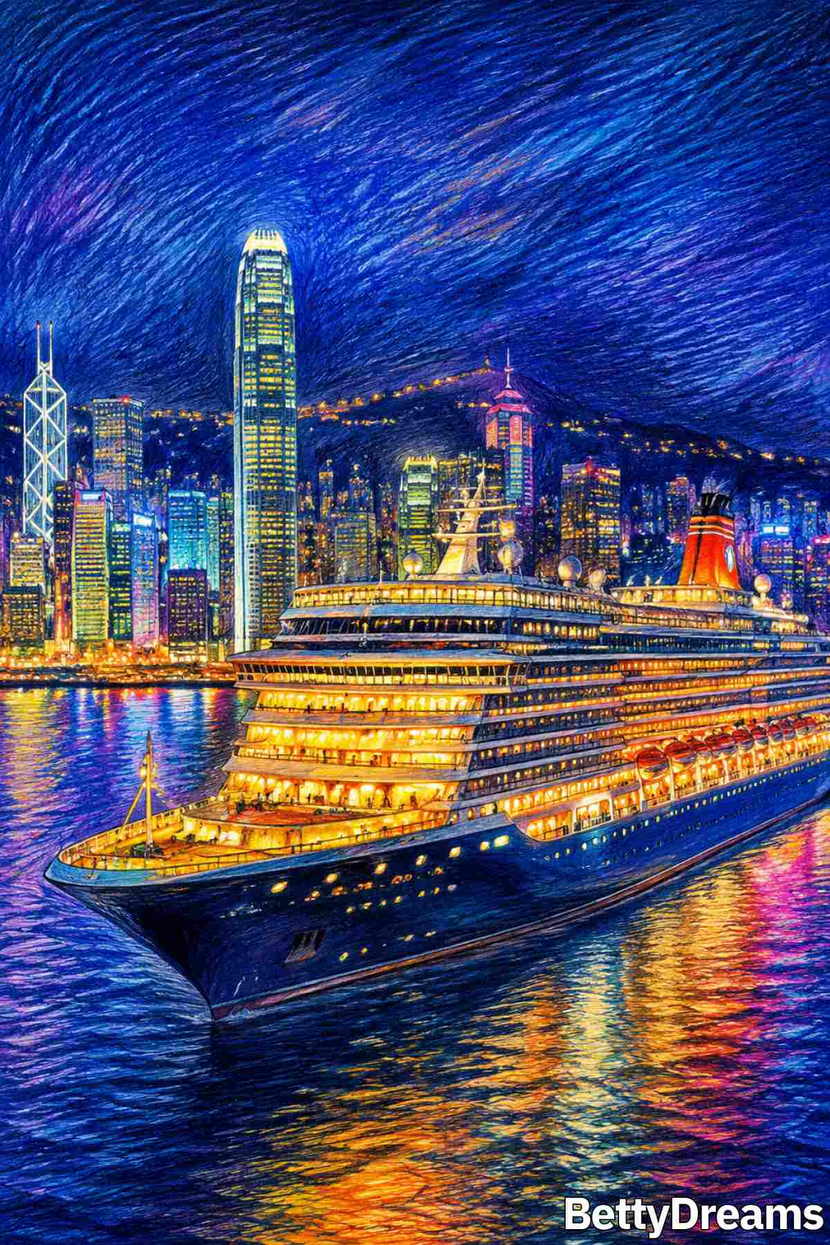 seeing a cruise ship in a dream