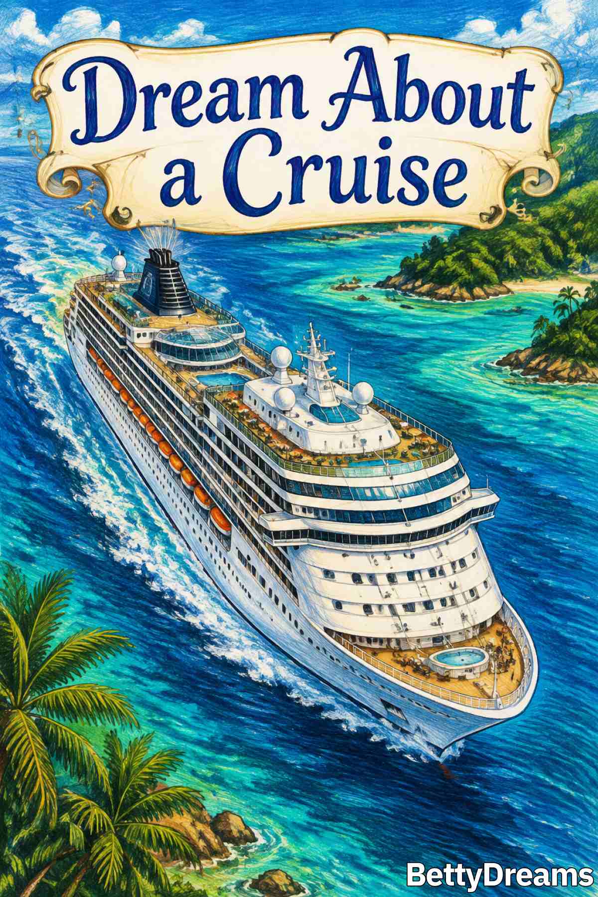 cruise ship in a dream