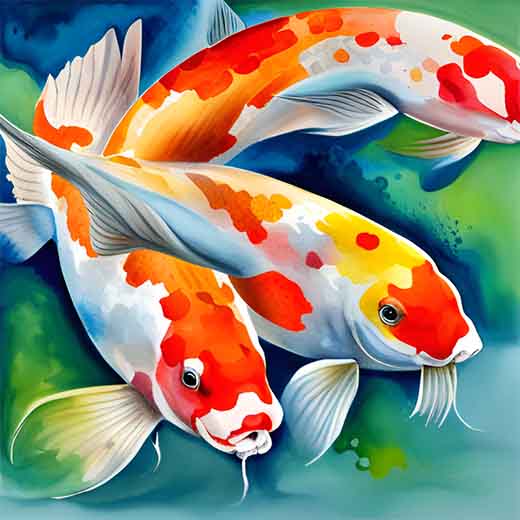 dream of koi fish