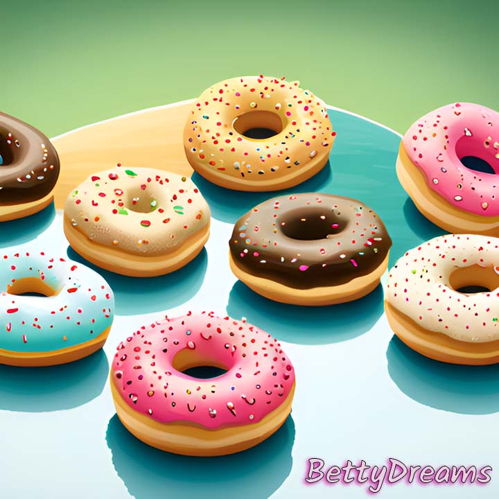 donuts on table
