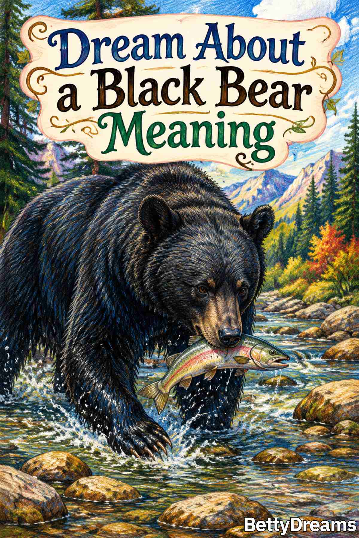 Dream About a Black Bear Meaning