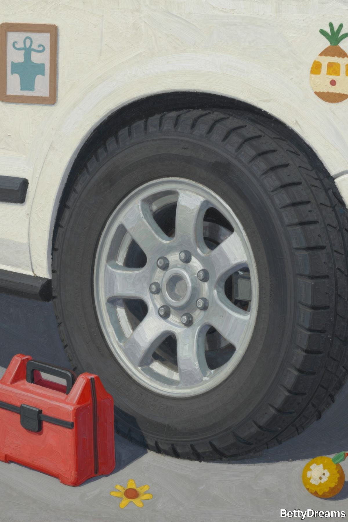 flat tire dream meaning