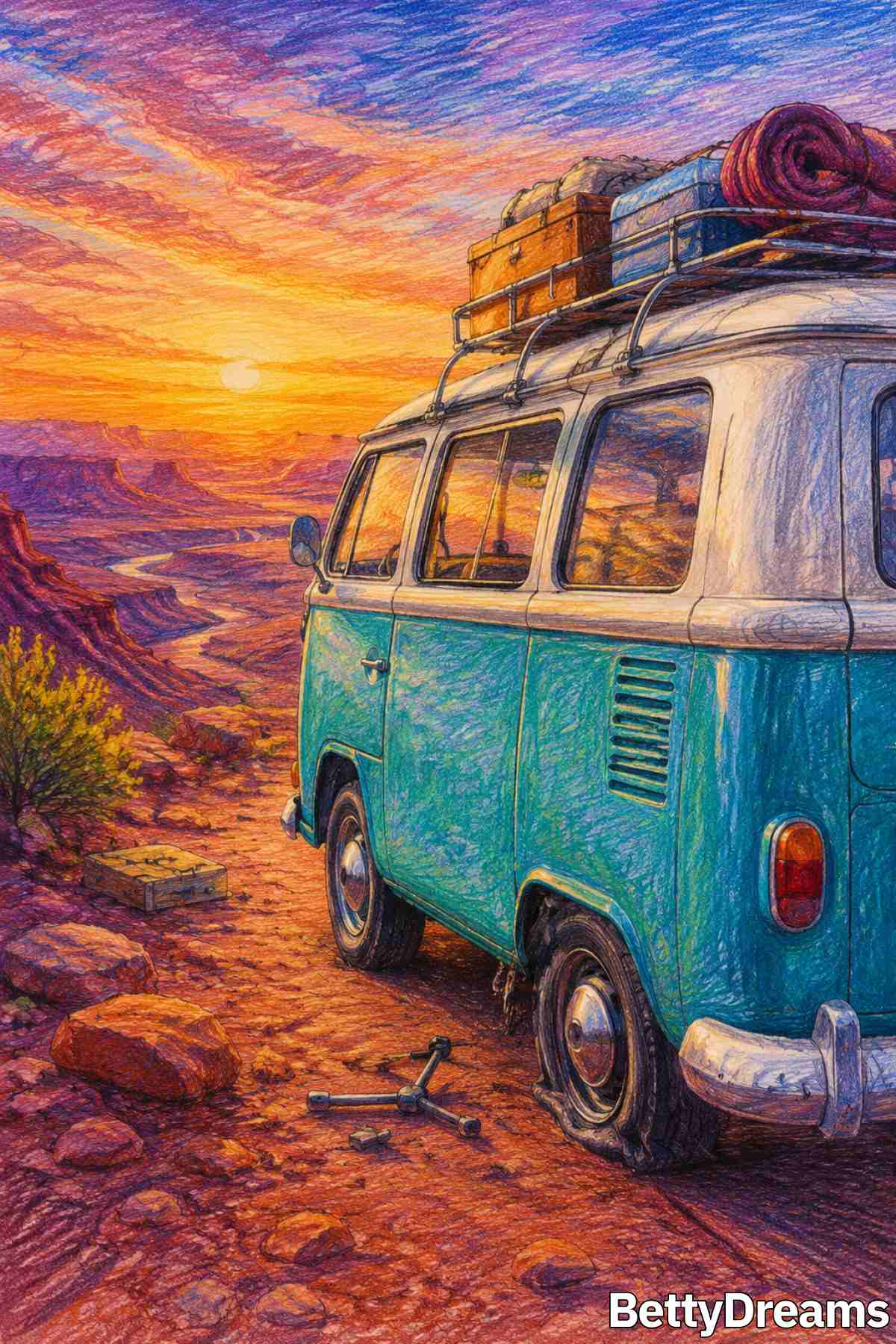 flat tire in a dream