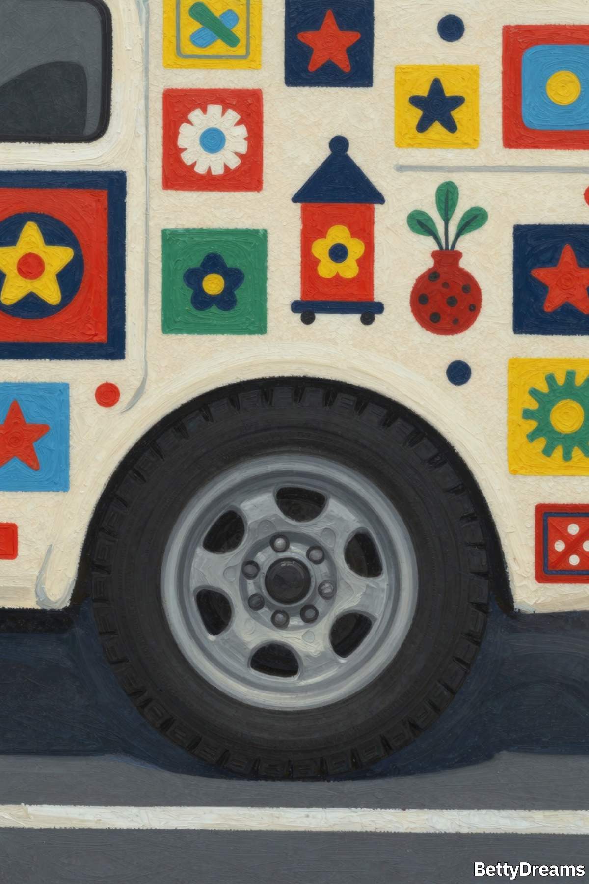 what does a flat tire mean in a dream