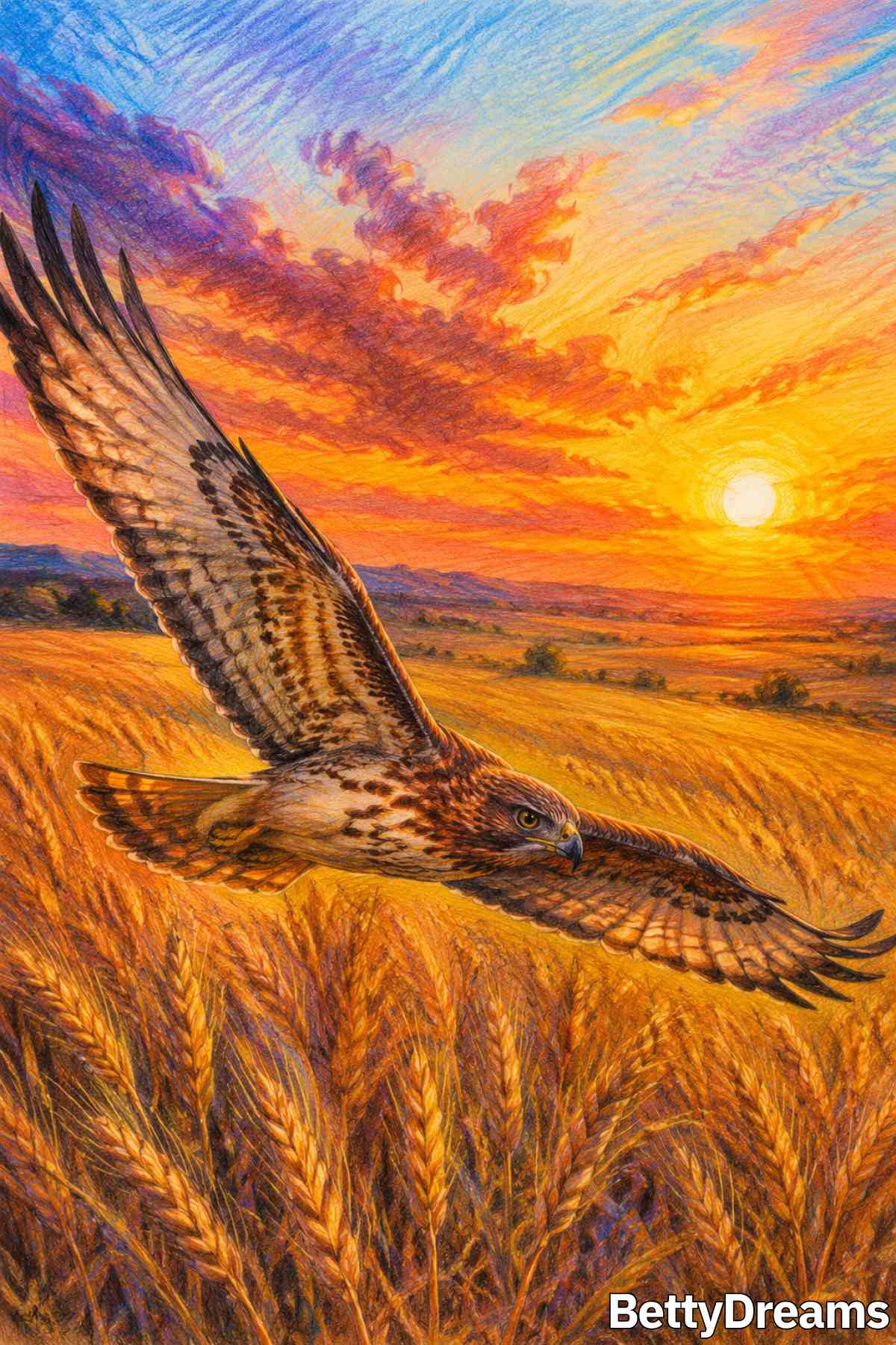 having a dream about a hawk