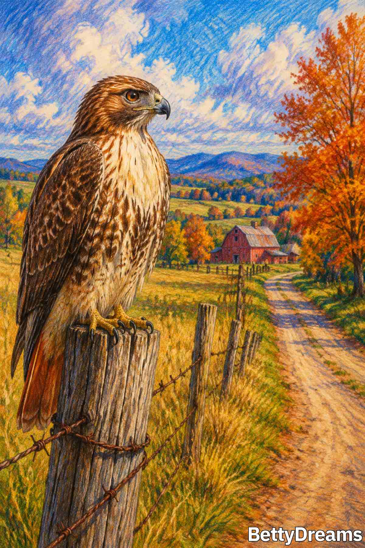 hawk in a dream