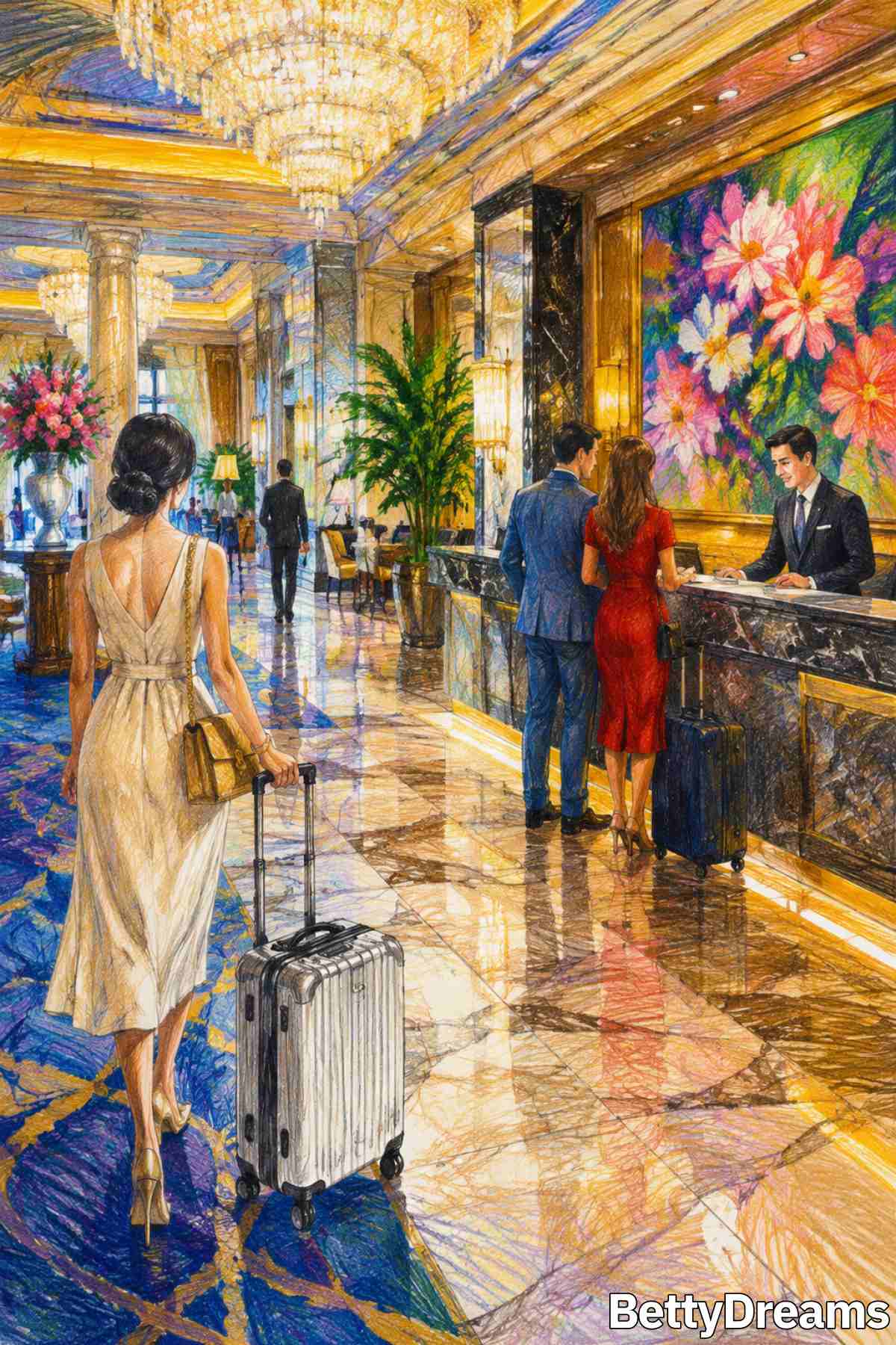 having a dream about a hotel