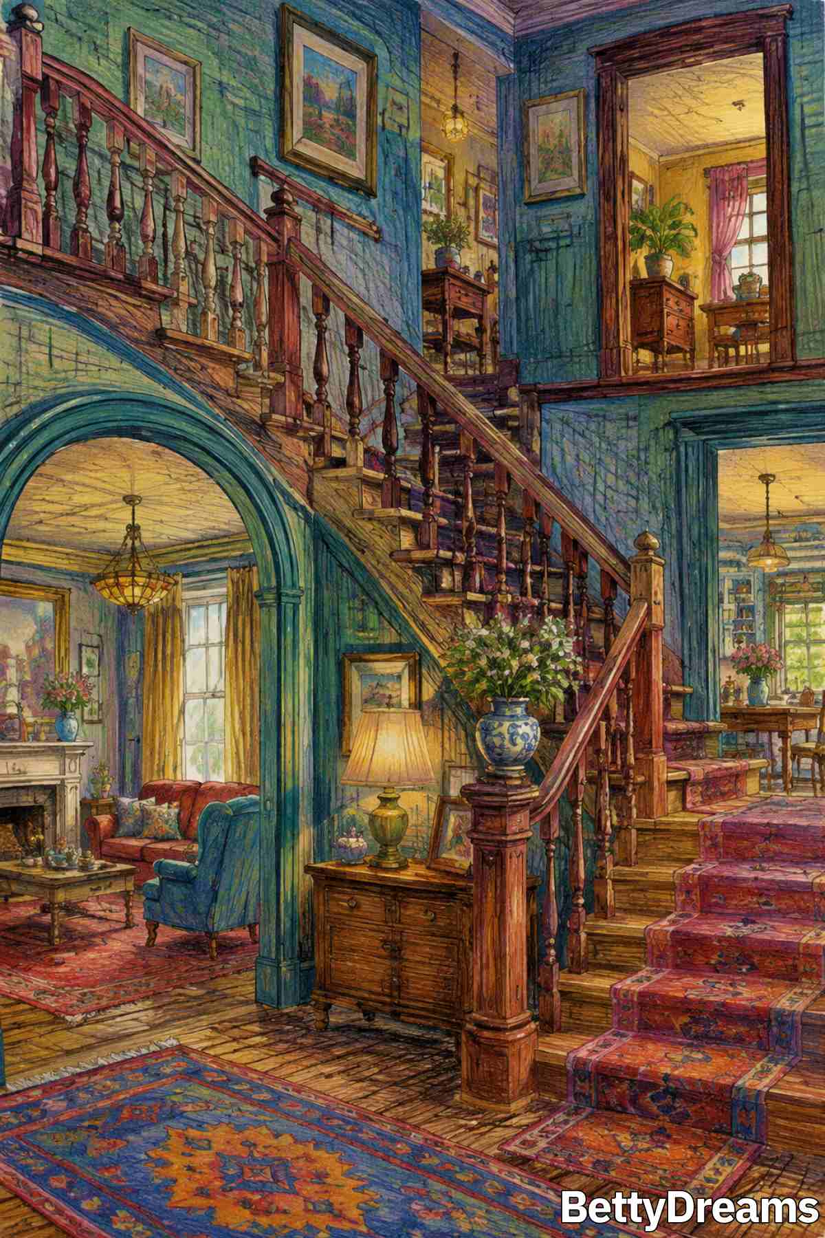 house with many rooms in a dream