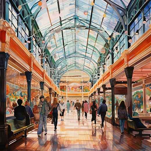 dream about a mall