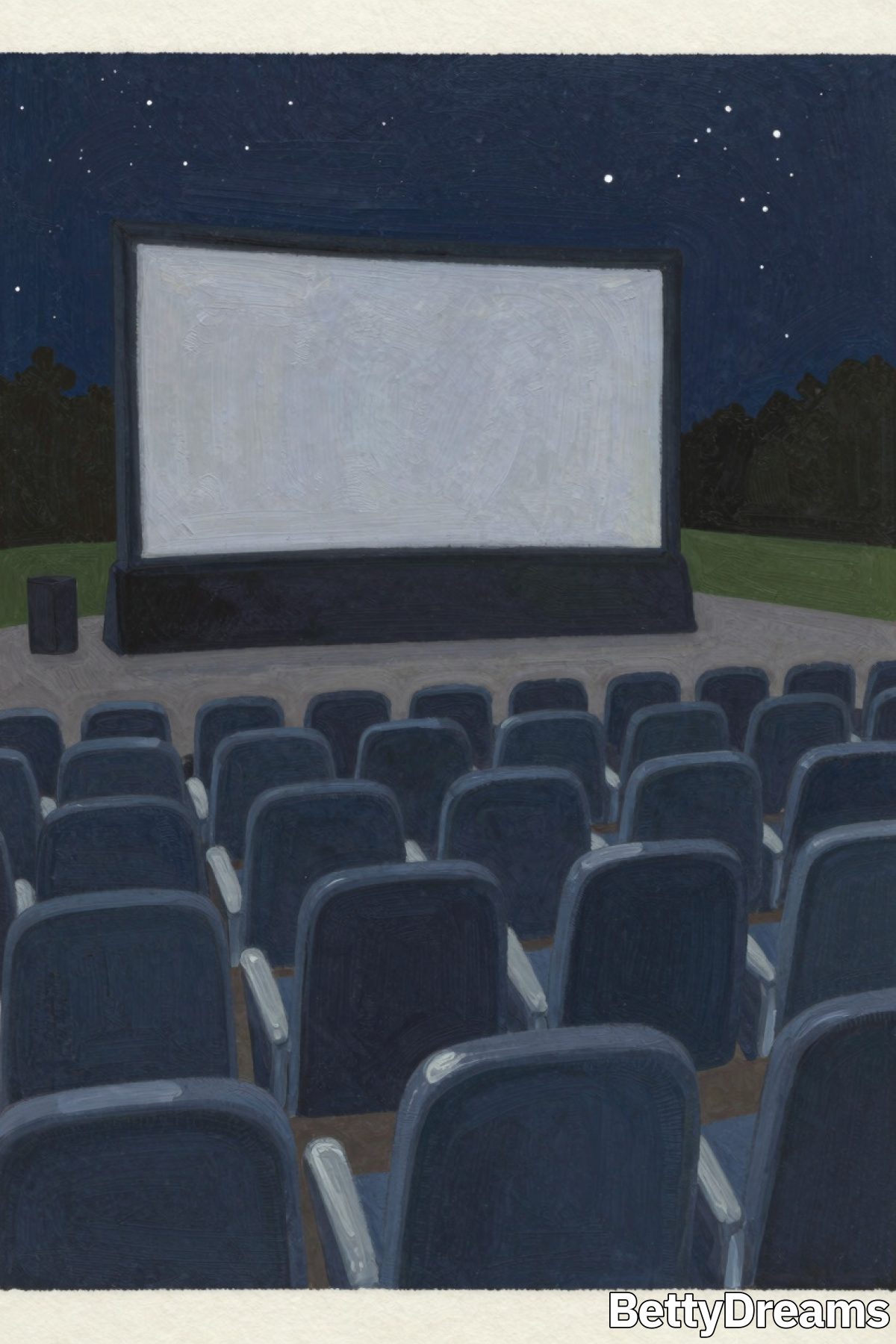 having a dream about a movie theater