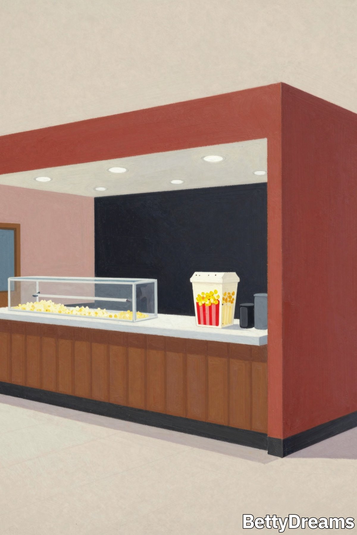 dreaming of being in a movie theater