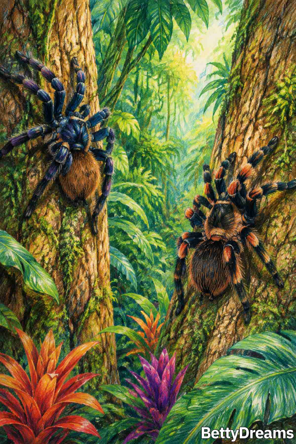 dreaming about a tarantula