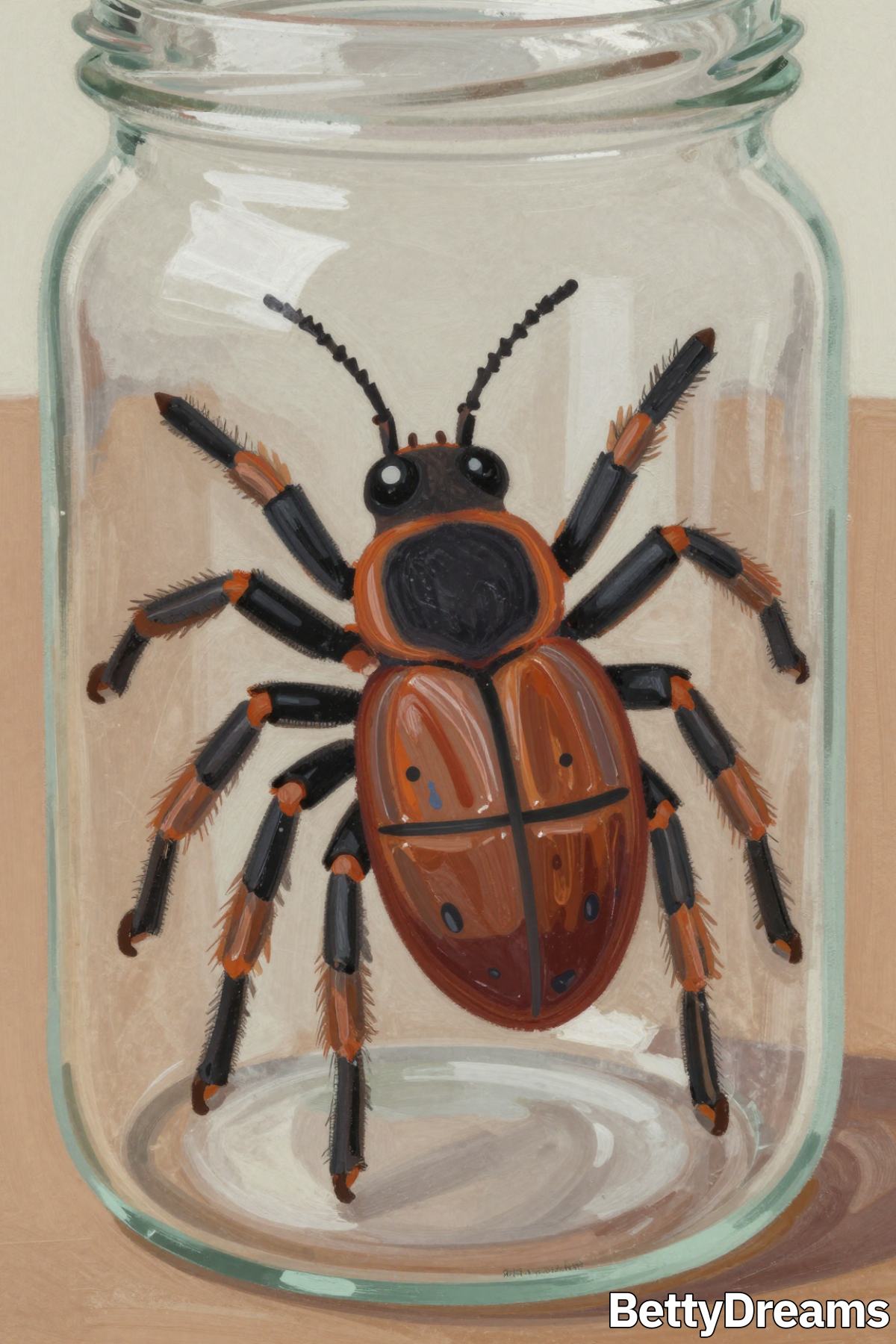seeing a tarantula in a dream