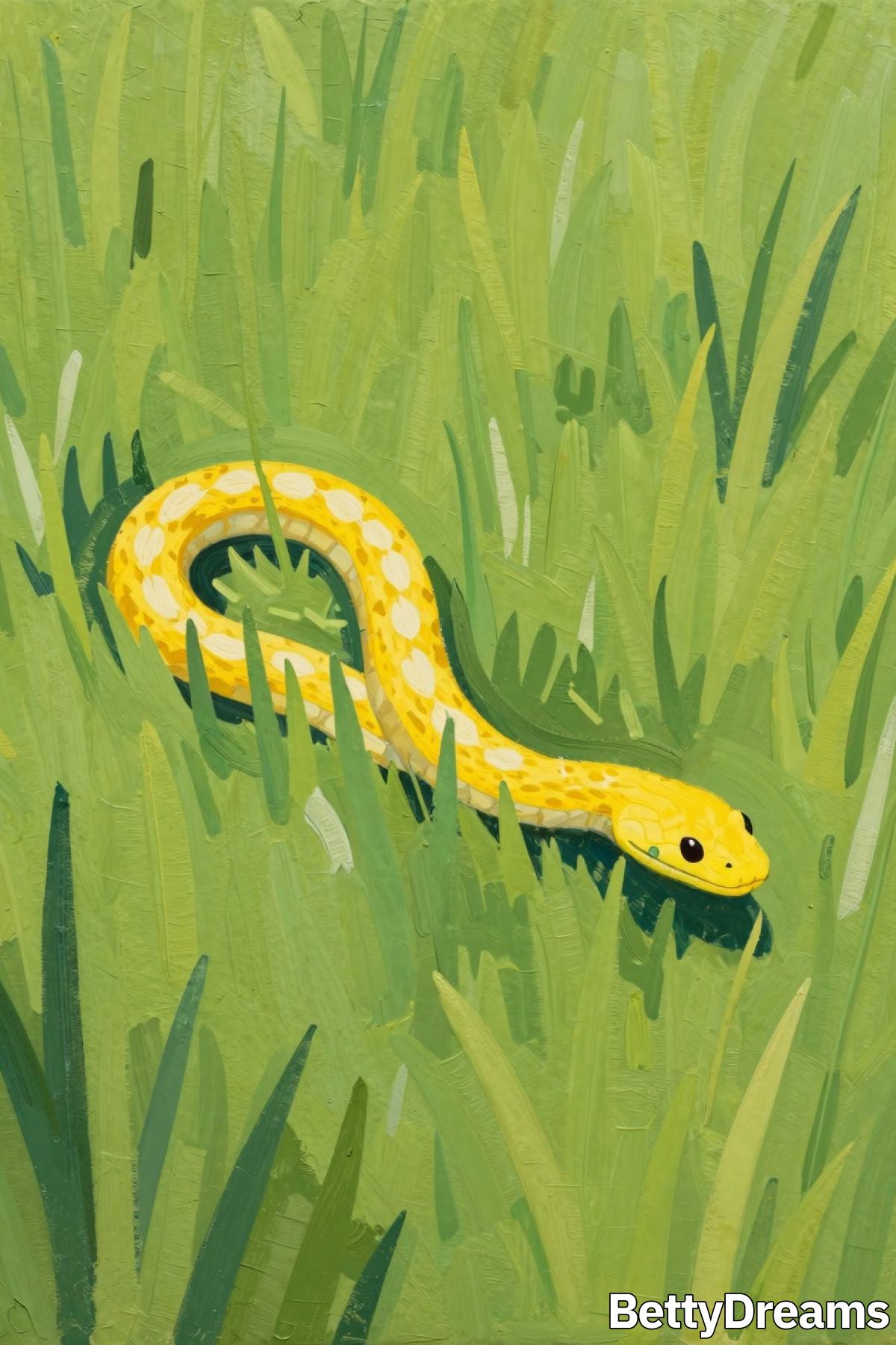 interpreting a yellow snake dream