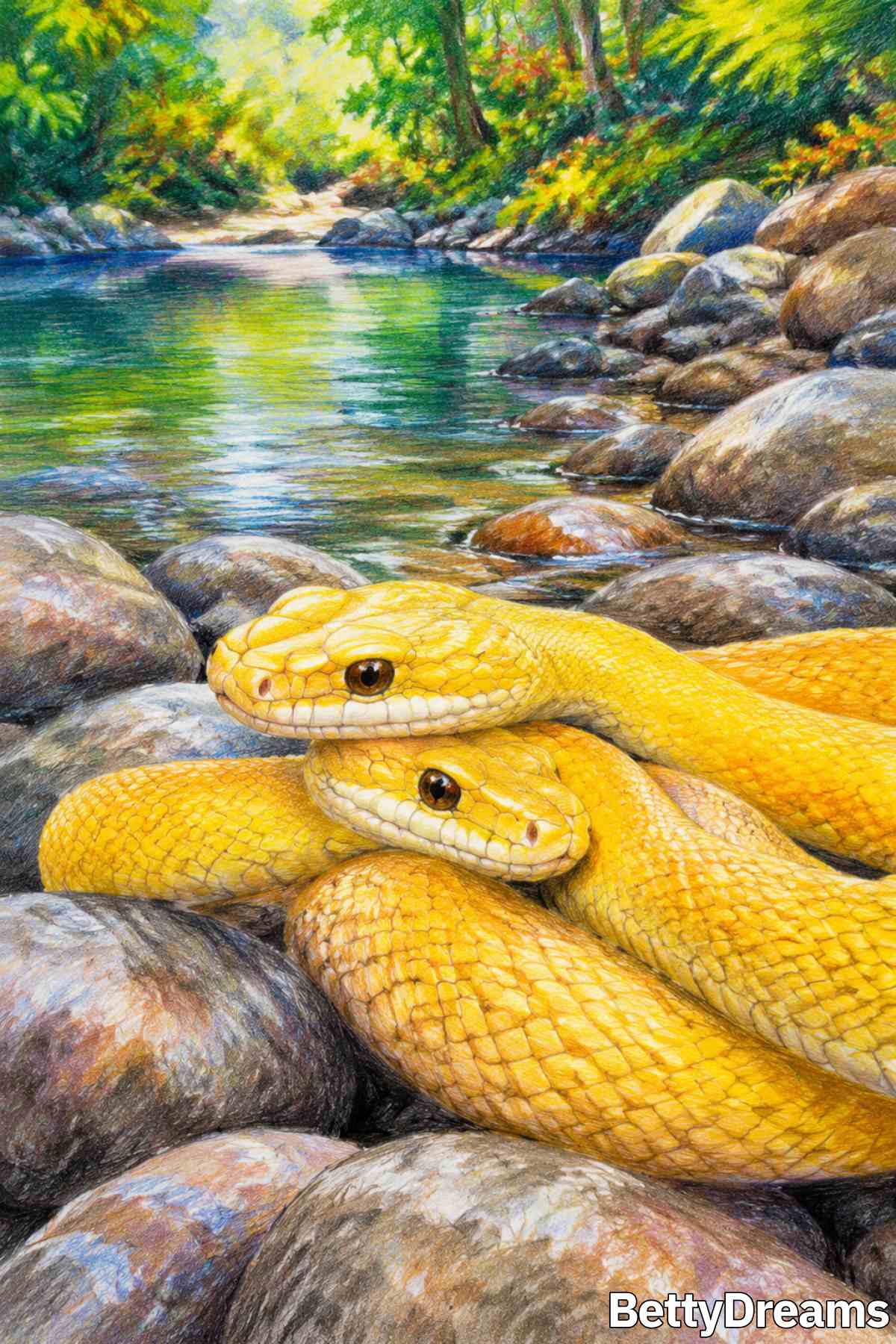 dreams about yellow snakes