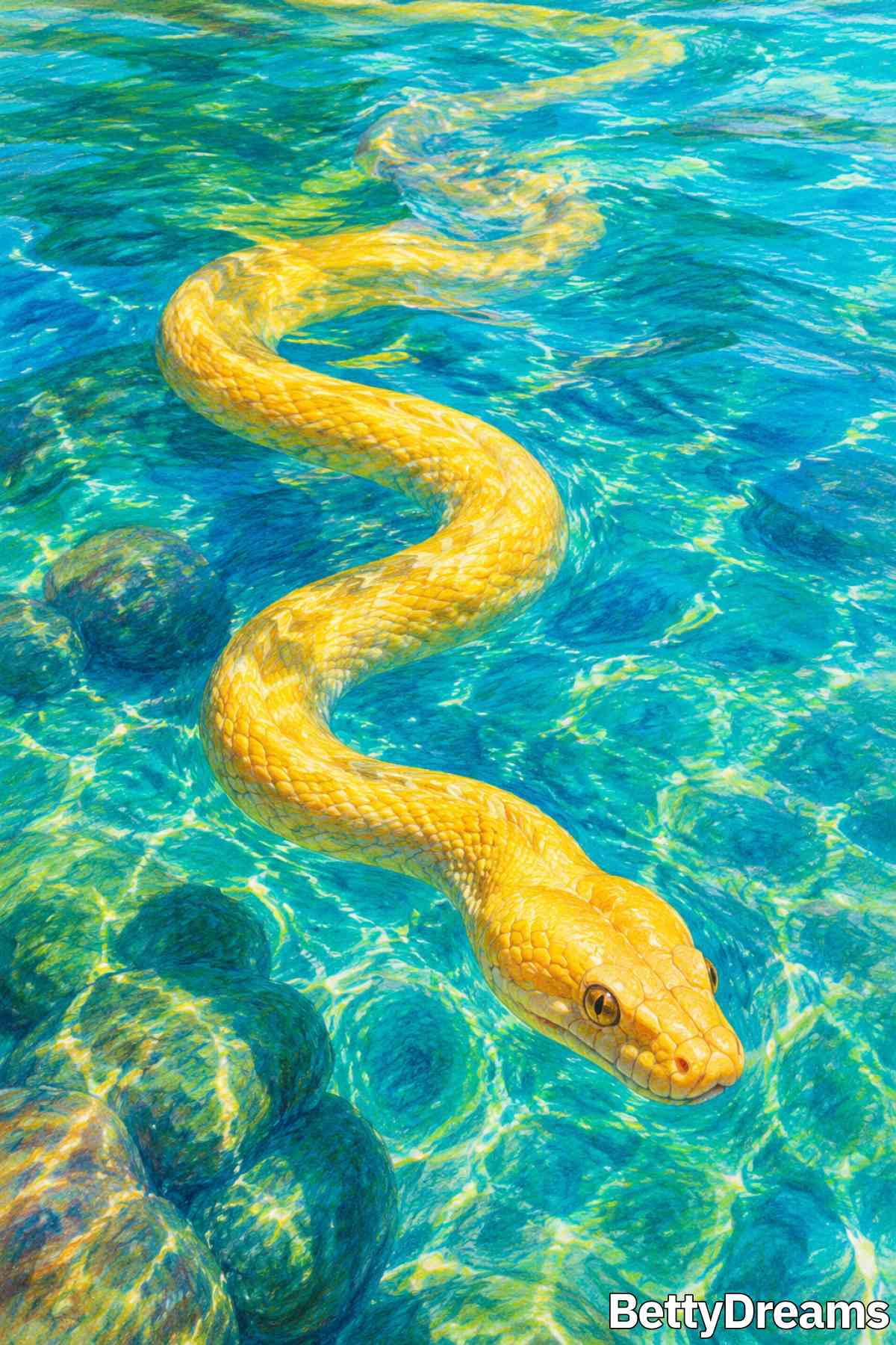 interpretation of dreaming about a yellow snake