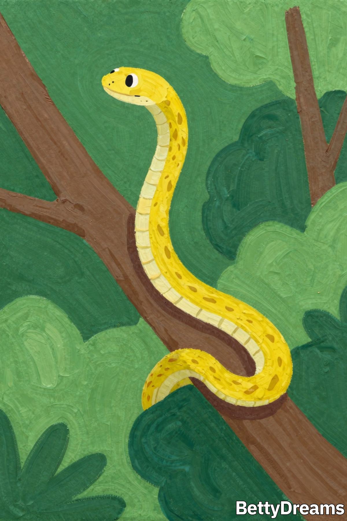 dreams about yellow snakes