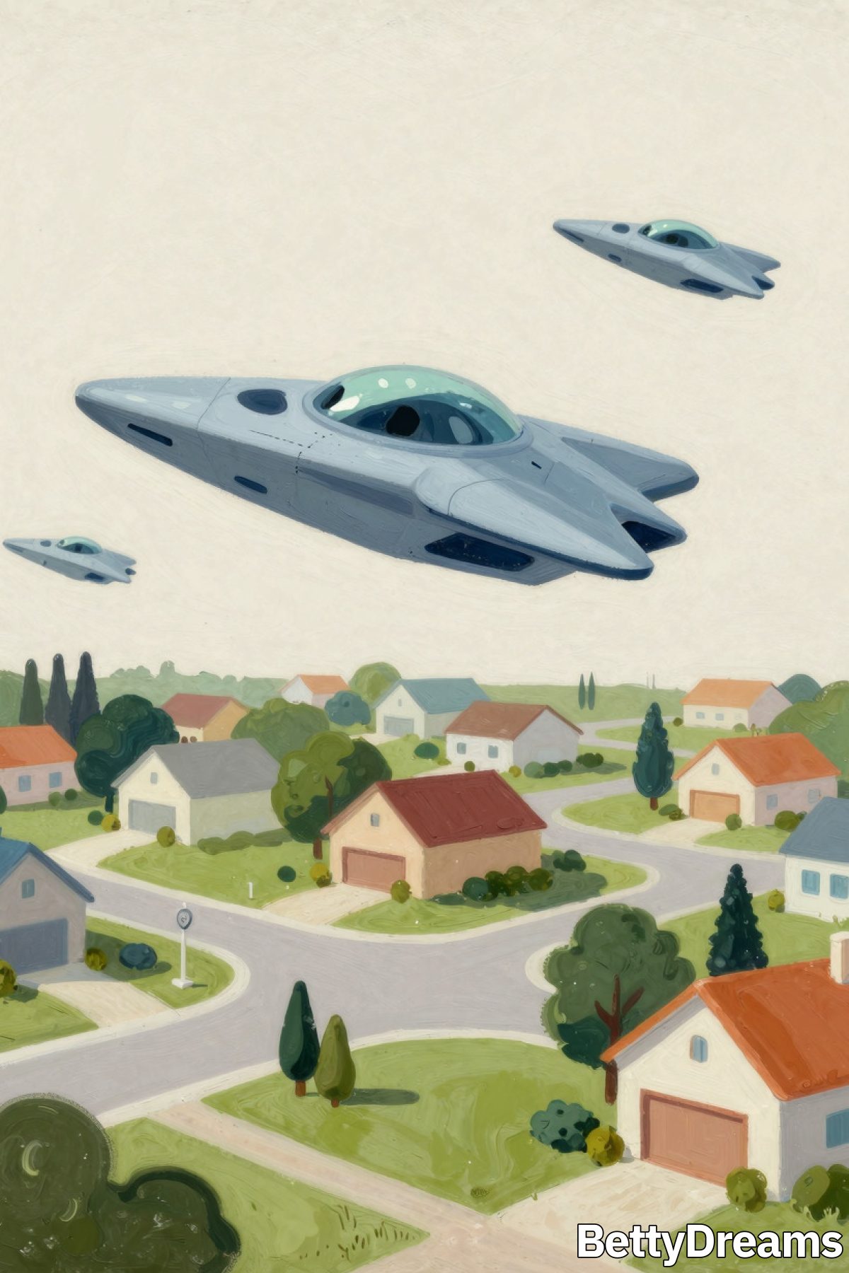 seeing alien invasion in dream