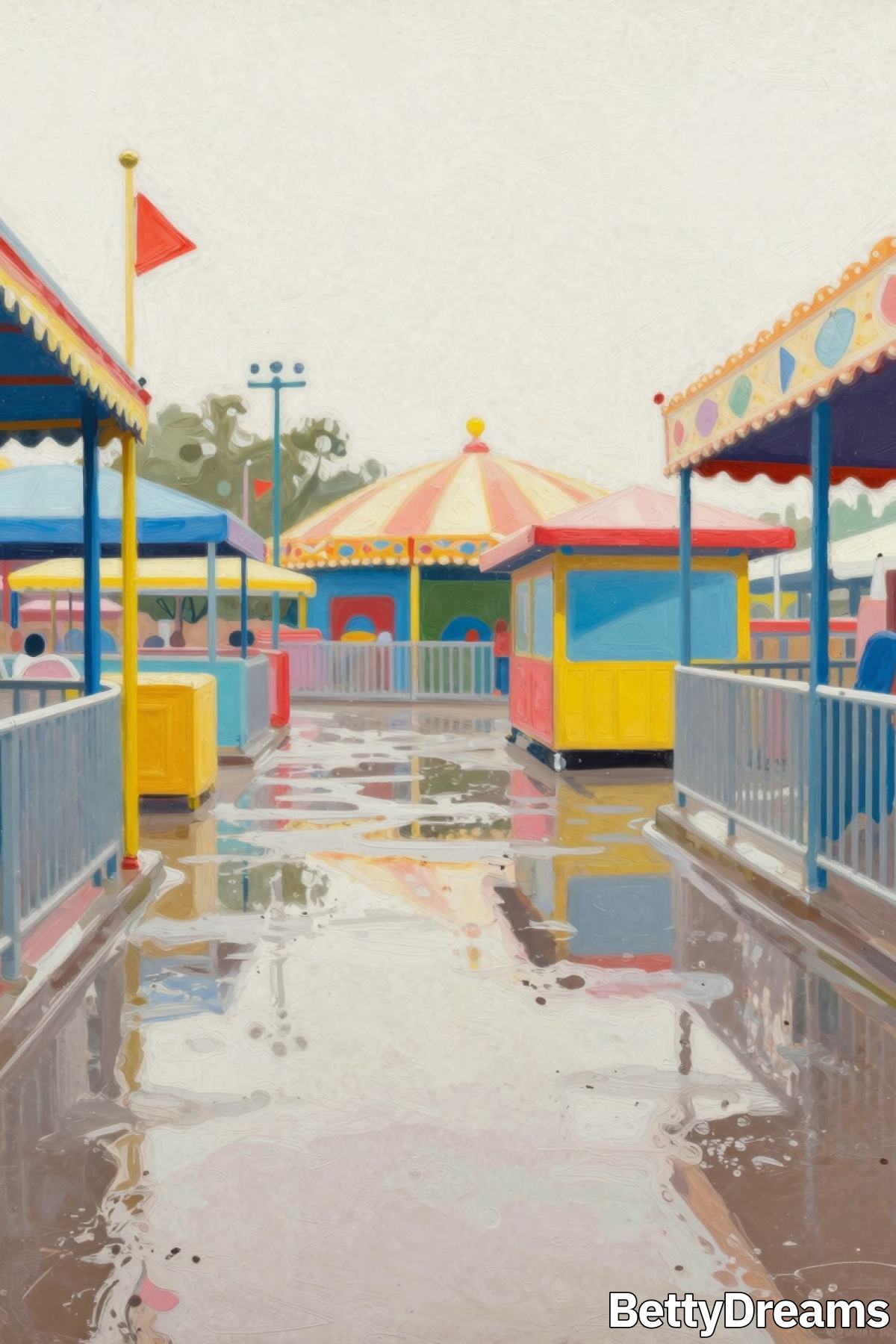 dreaming about an amusement park