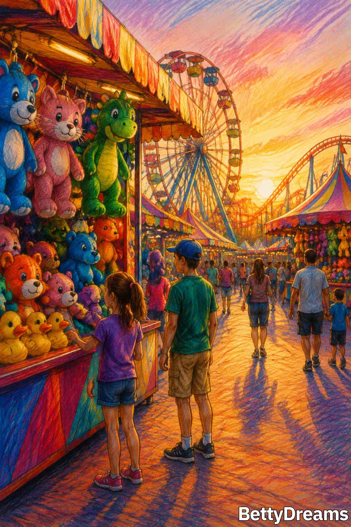 amusement park imagery in dreams