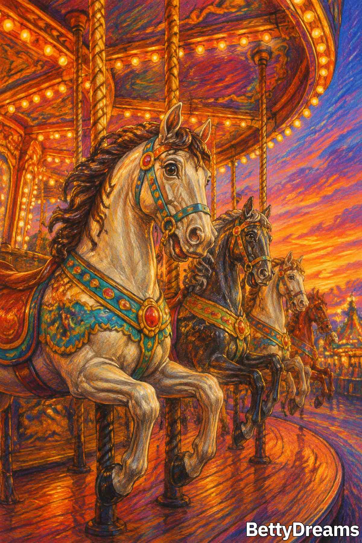 having a dream about an amusement park