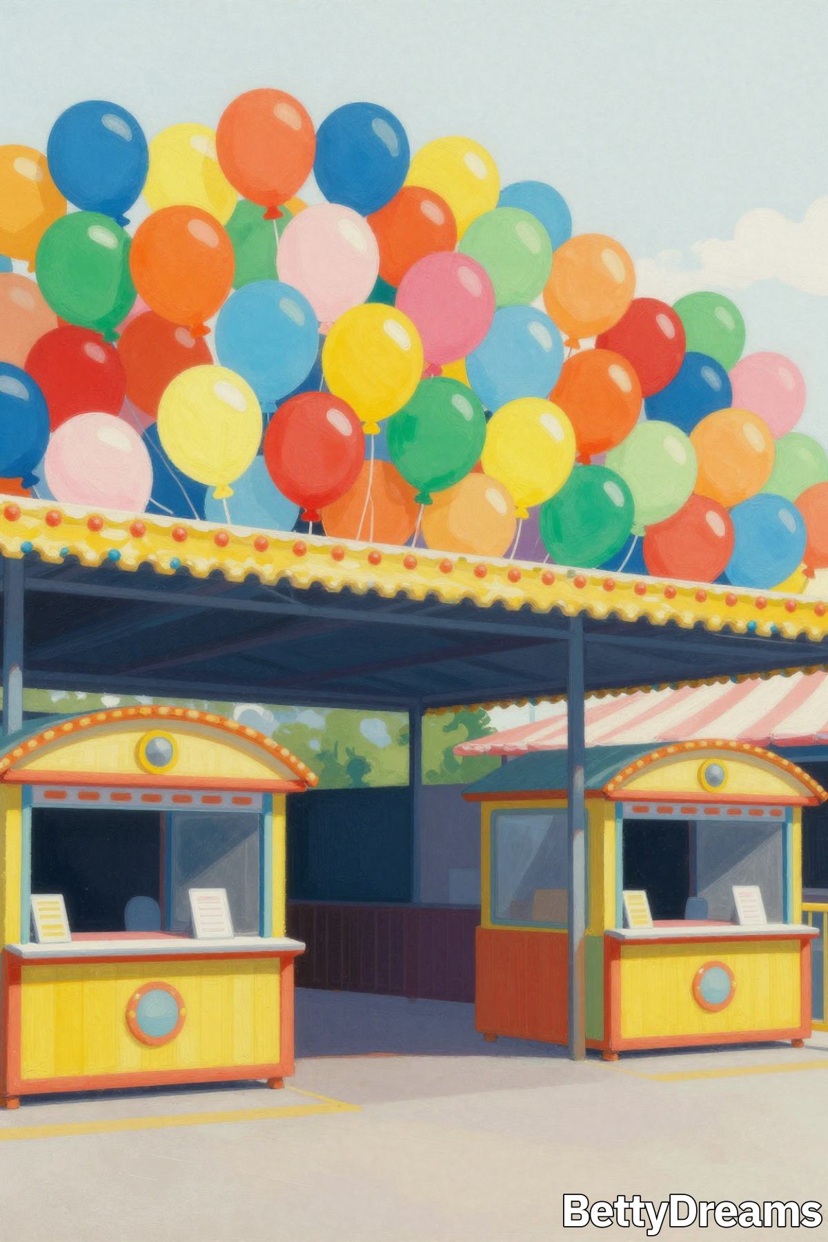 dreaming of amusement parks