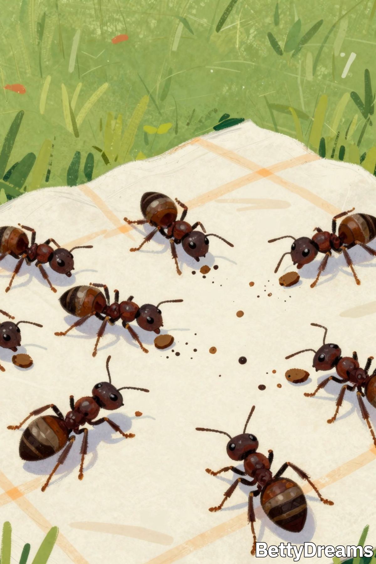 dream about ants