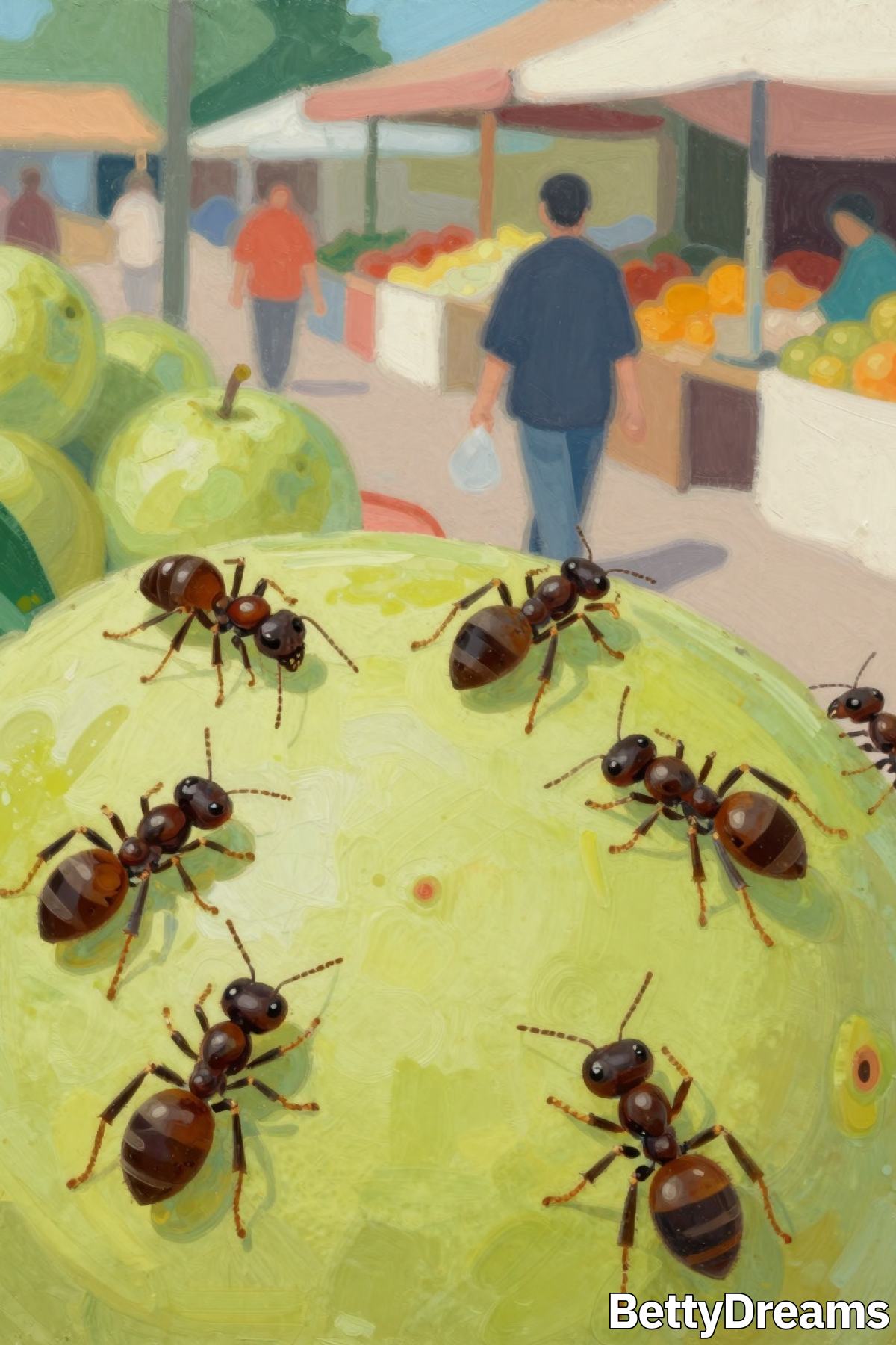 spiritual meaning of ants in dream