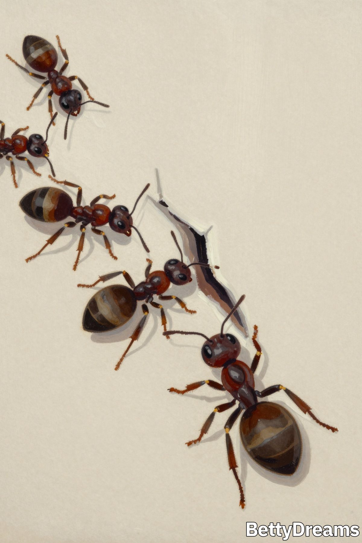 ants in house dream