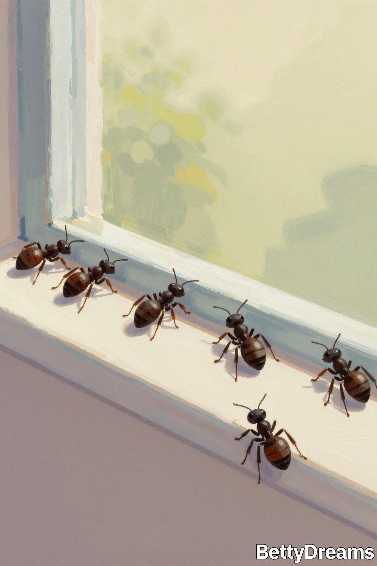 ants in the house in a dream