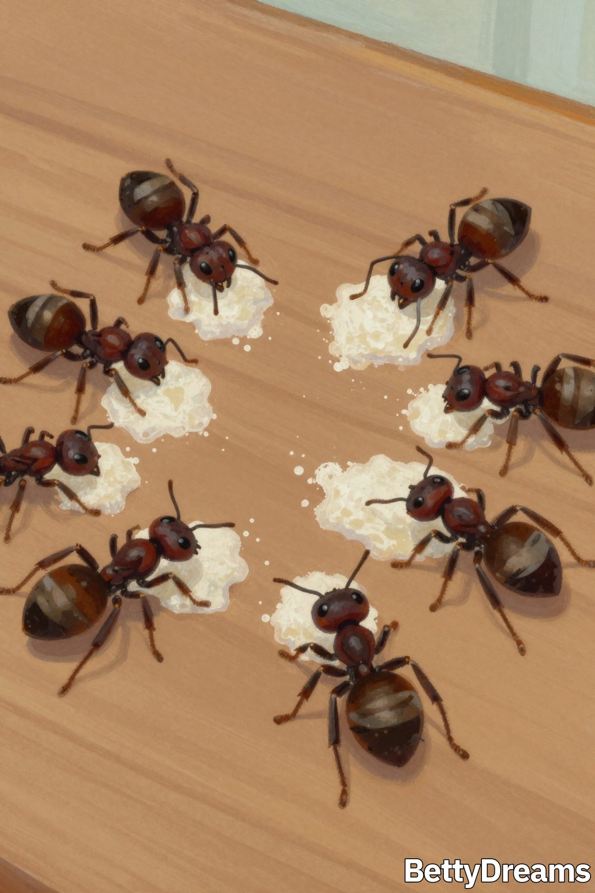 meaning of ants in house dream