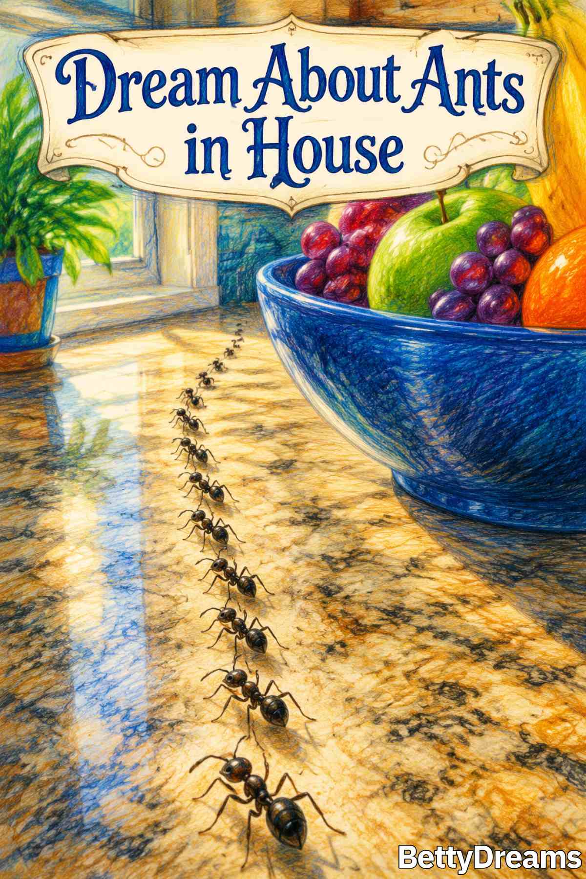 dreams about ants in the house