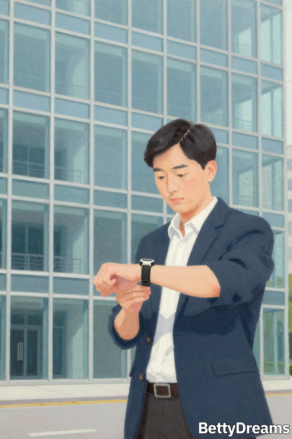 being late to work in a dream