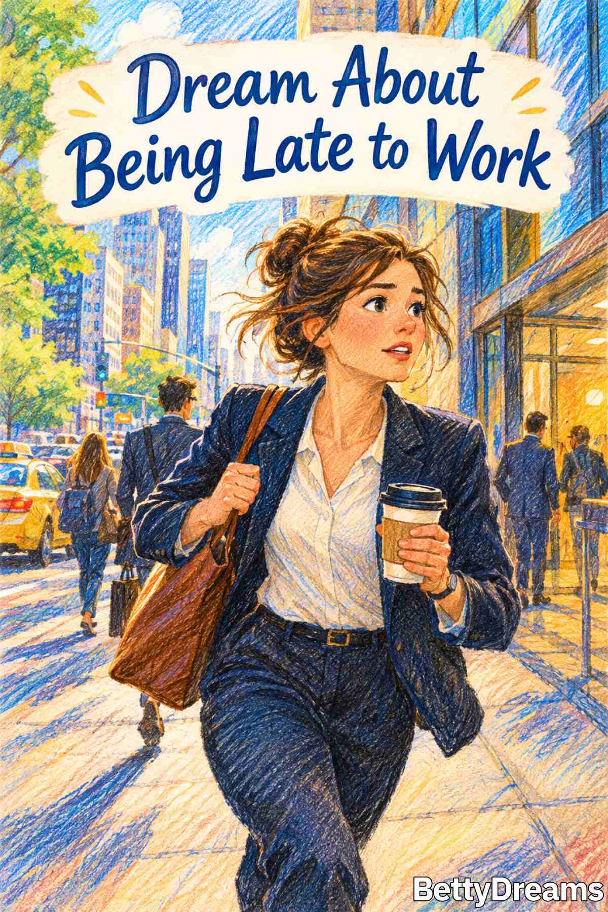 dream of running late to work