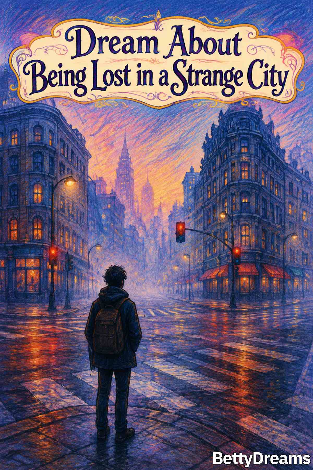meaning of being lost in a strange city in dreams