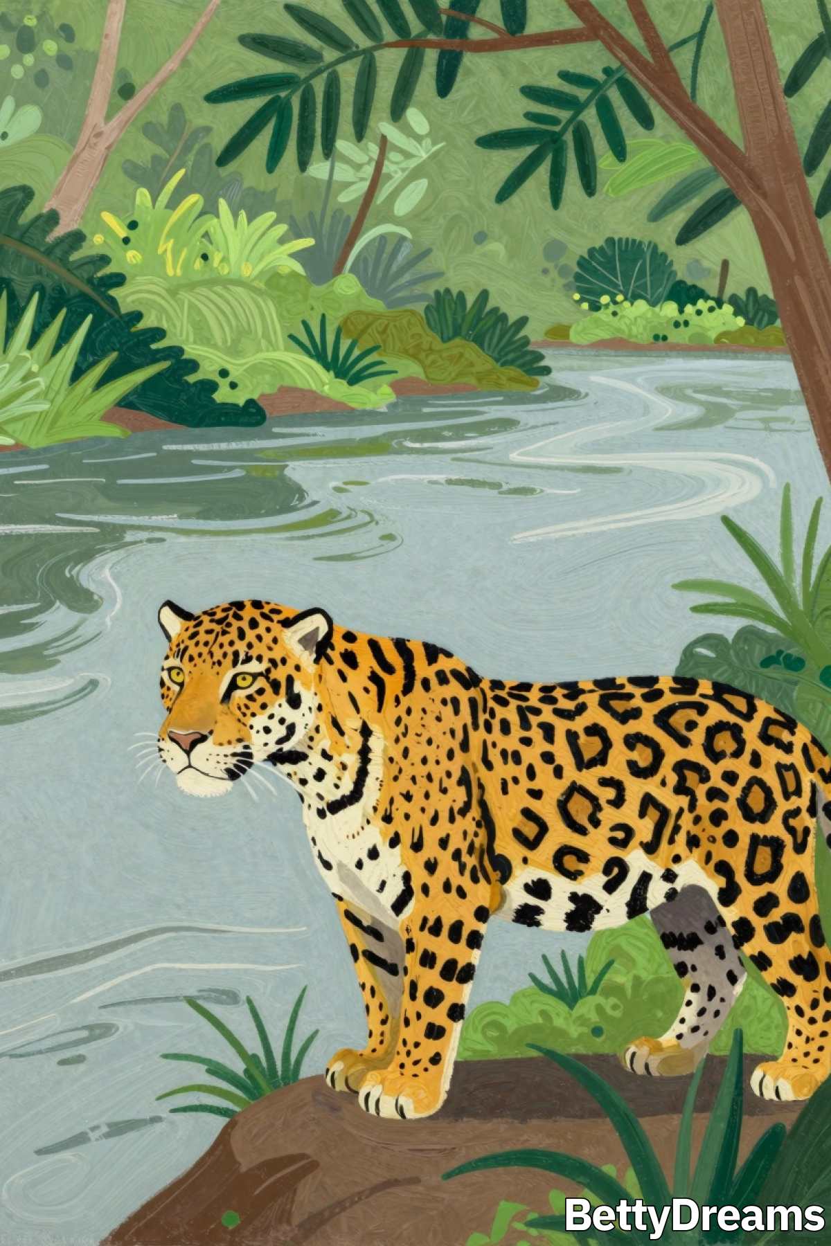 having a dream about big cats