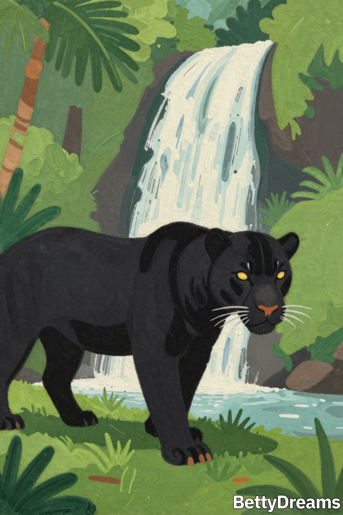big cats in dream