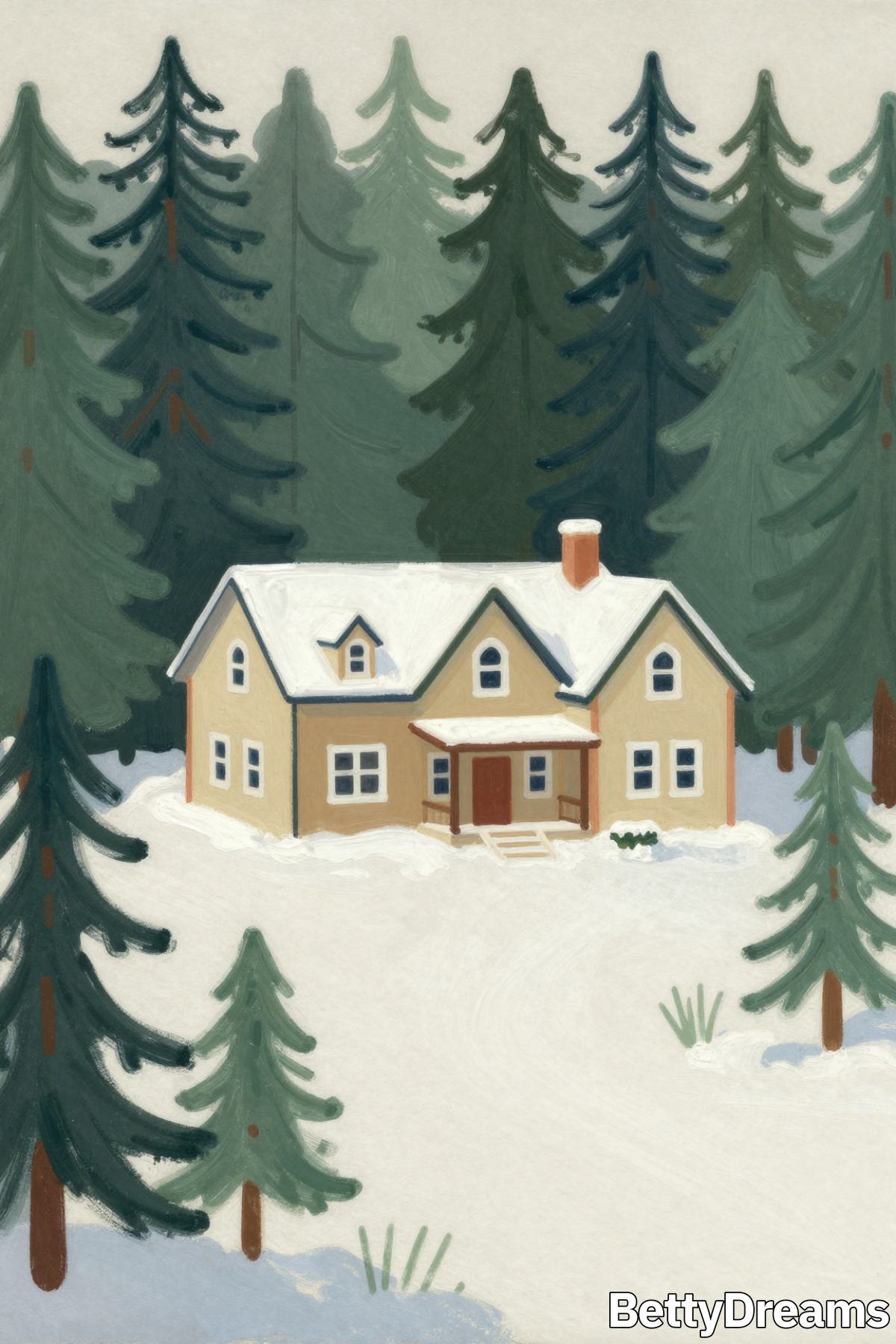 dreaming about a big house