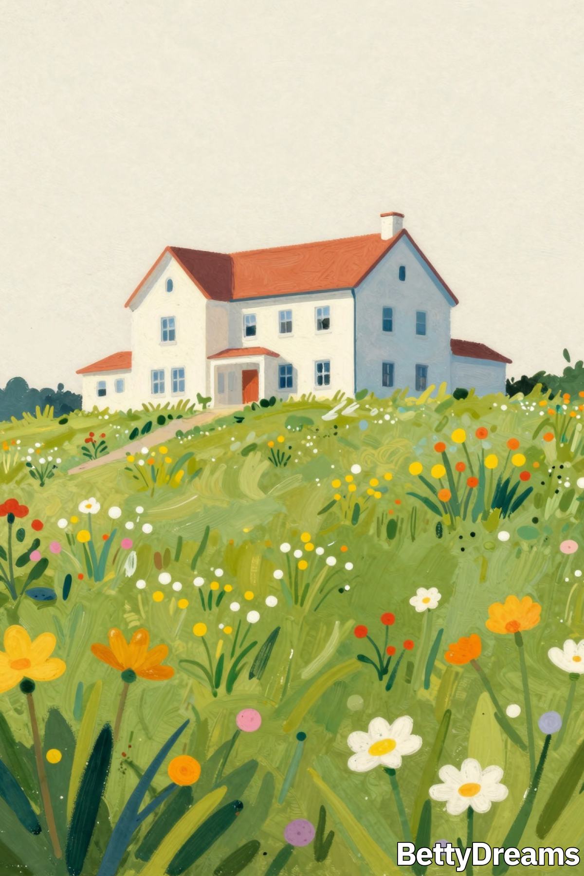 having a dream about a big house