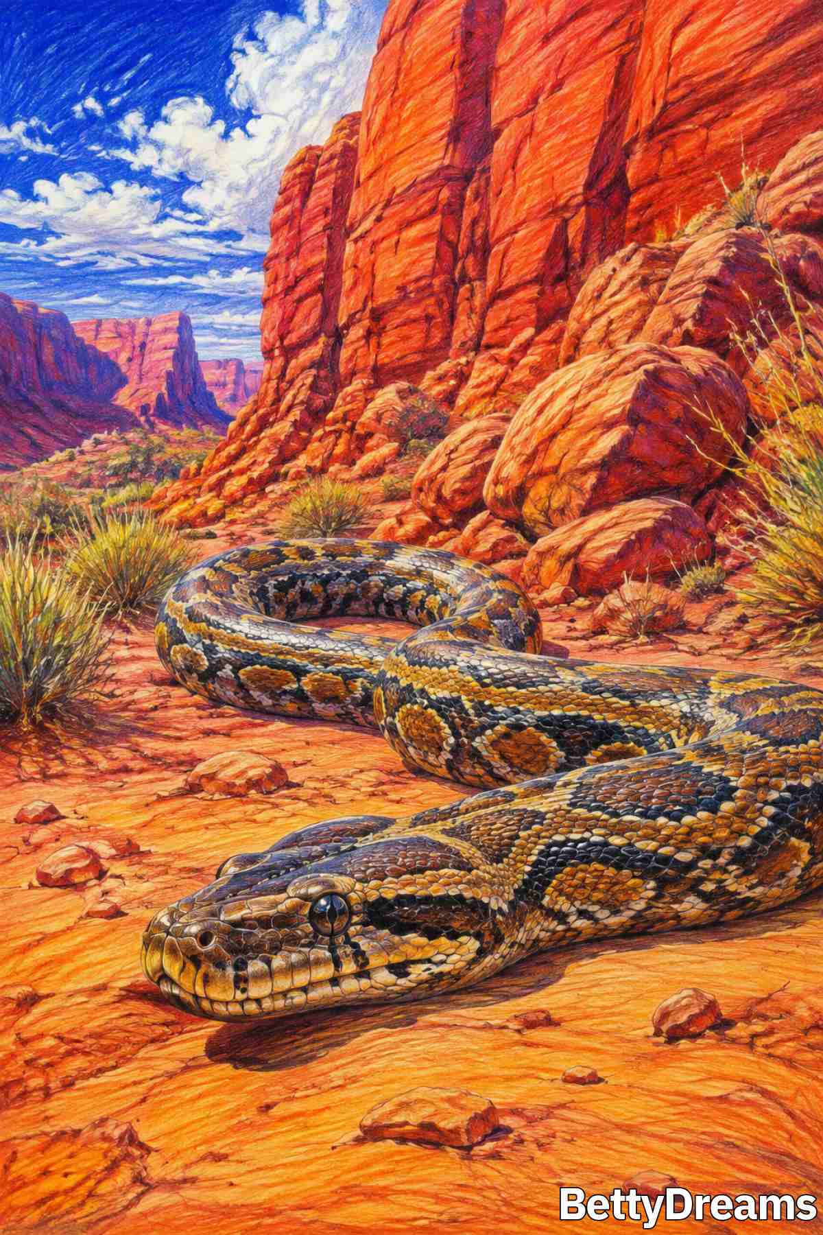big snake in a dream