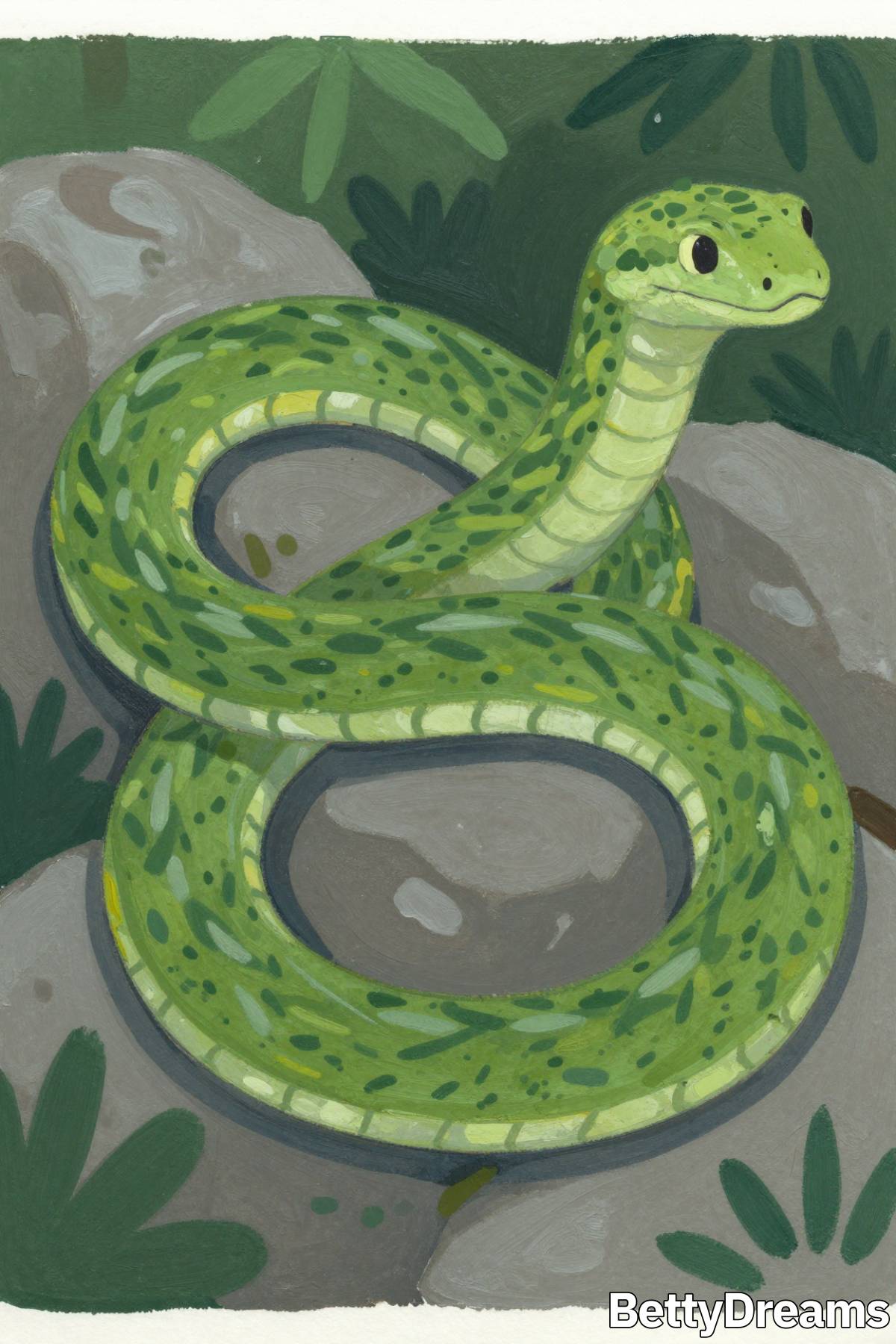 dreaming about a big snake