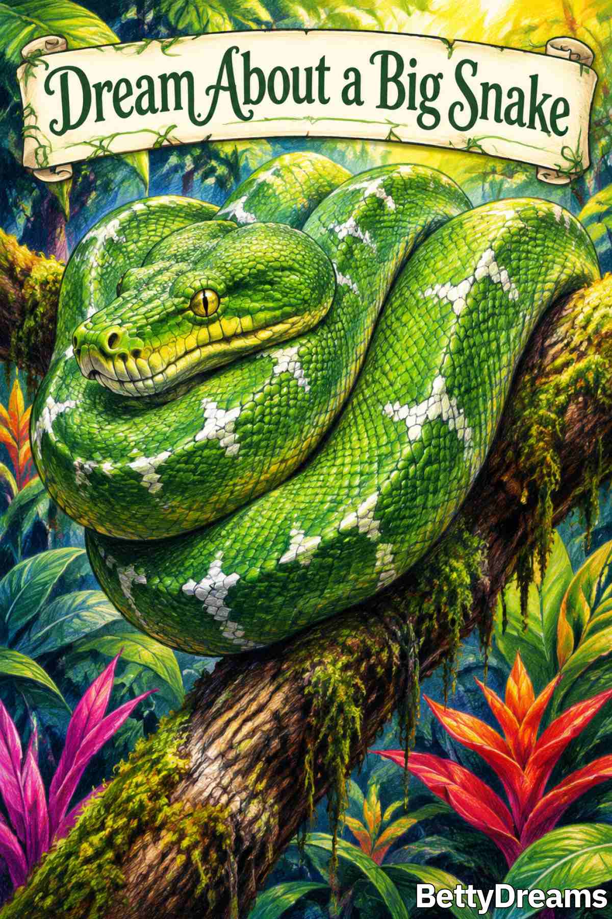 interpreting a big snake dream