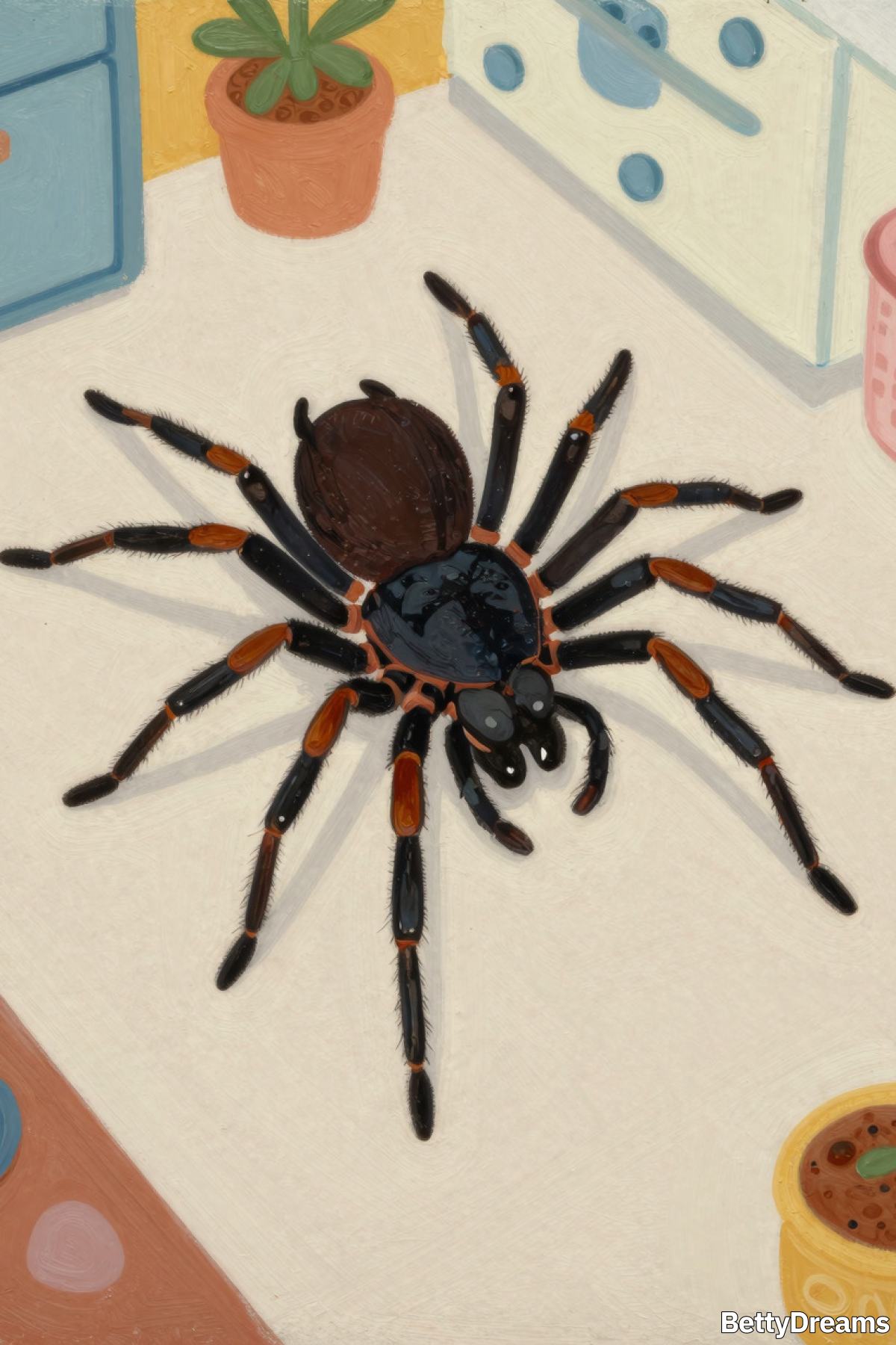 what big spiders mean in dreams