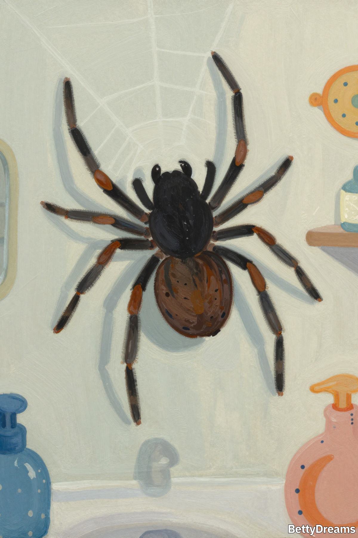 dream interpretation of big spiders