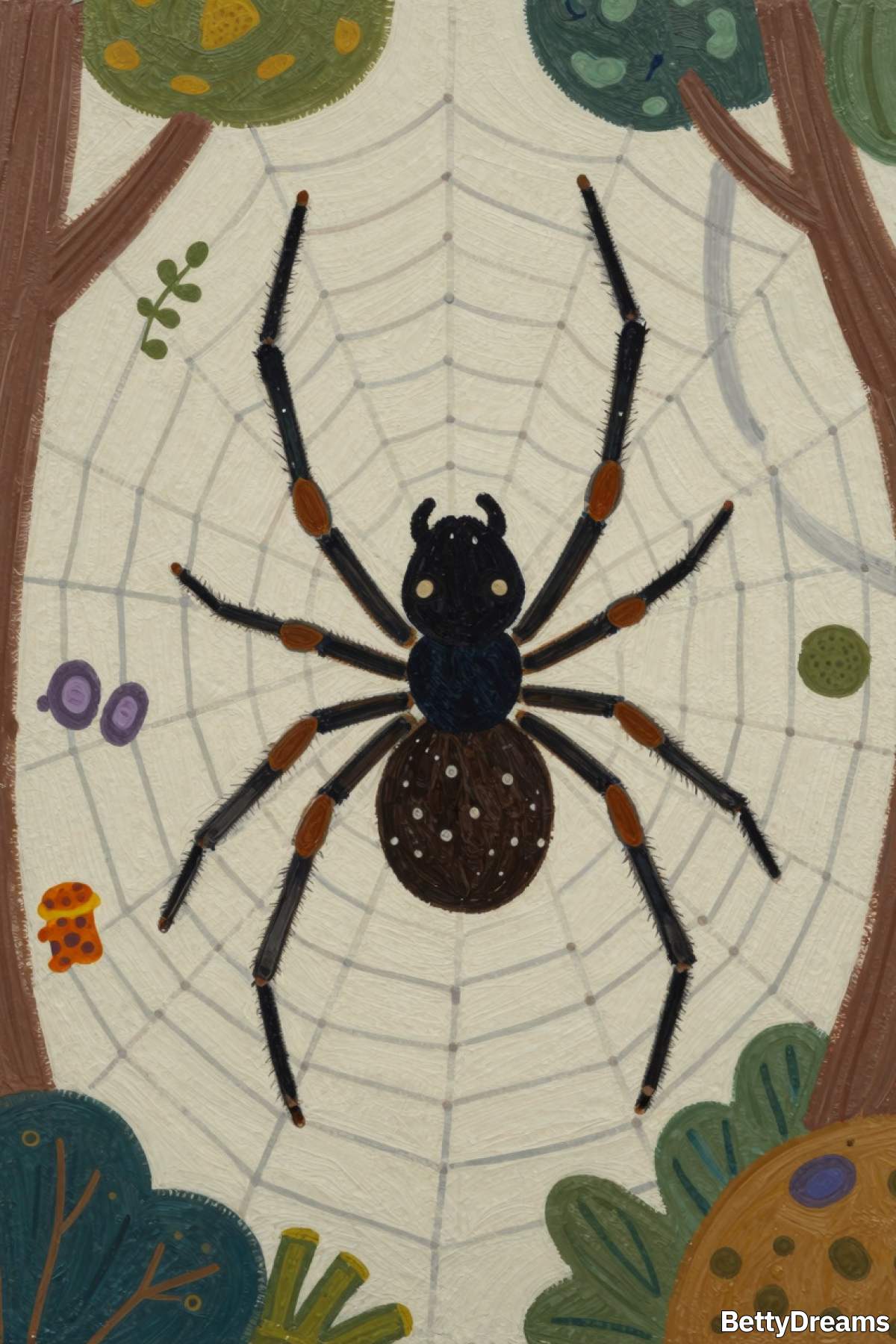 dream about big spiders