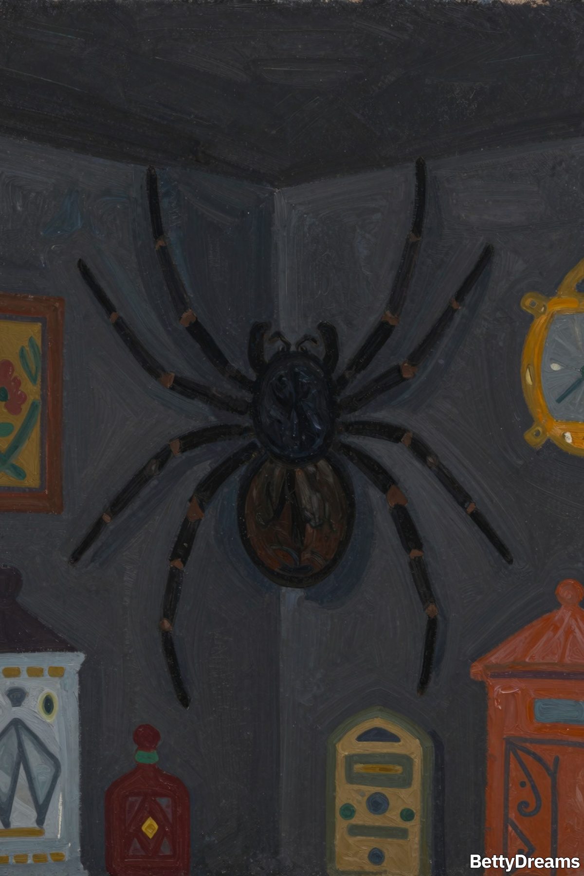dream symbolism of big spiders