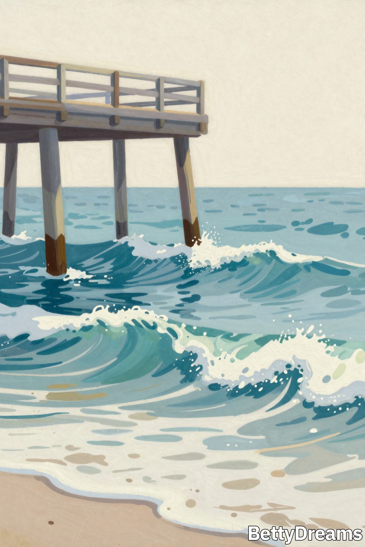 meaning of big waves in dream