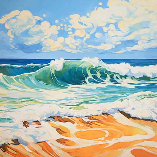 dream about big waves
